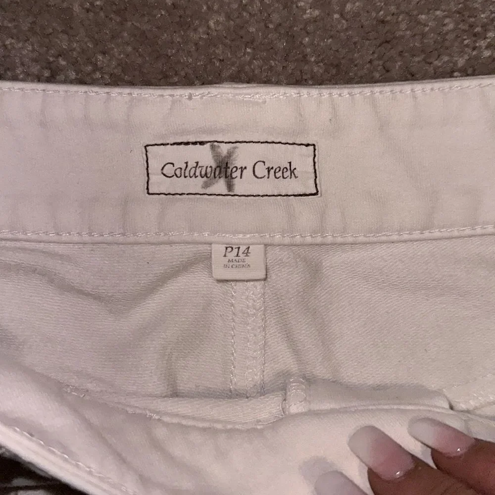 Coldwater Creek Cropped Jeans!